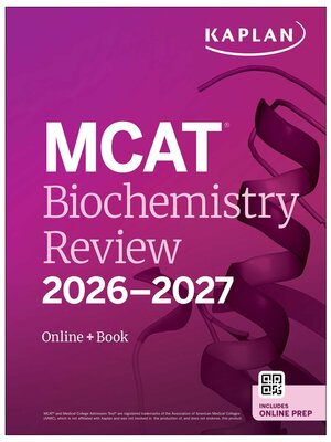 cover image of MCAT Biochemistry Review 2026-2027